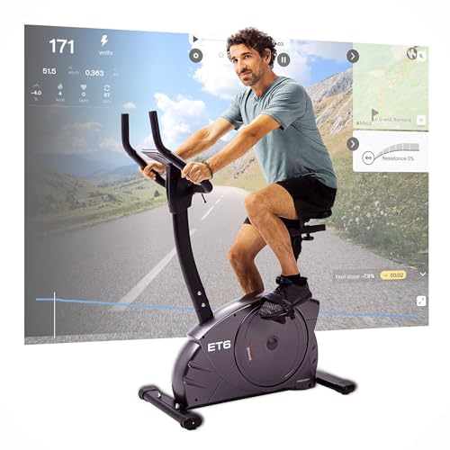 Christopeit ET 6: Ergometer mit 24 Stufen, 12 kg Bremssystem, 150 kg Traglast
